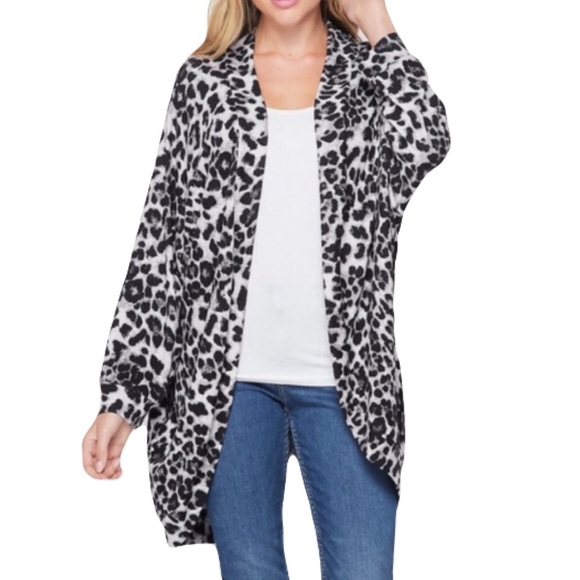 Honeyme Nova Bubble Sleeve Cardigan - Picture 2 of 10